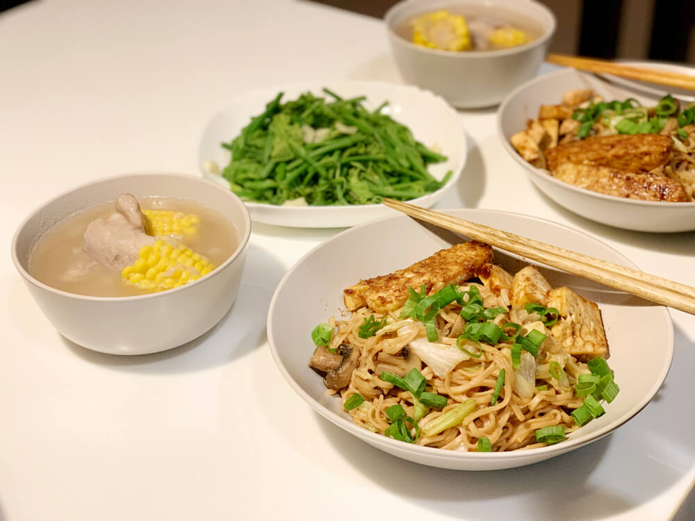 tempeh-with-noddles