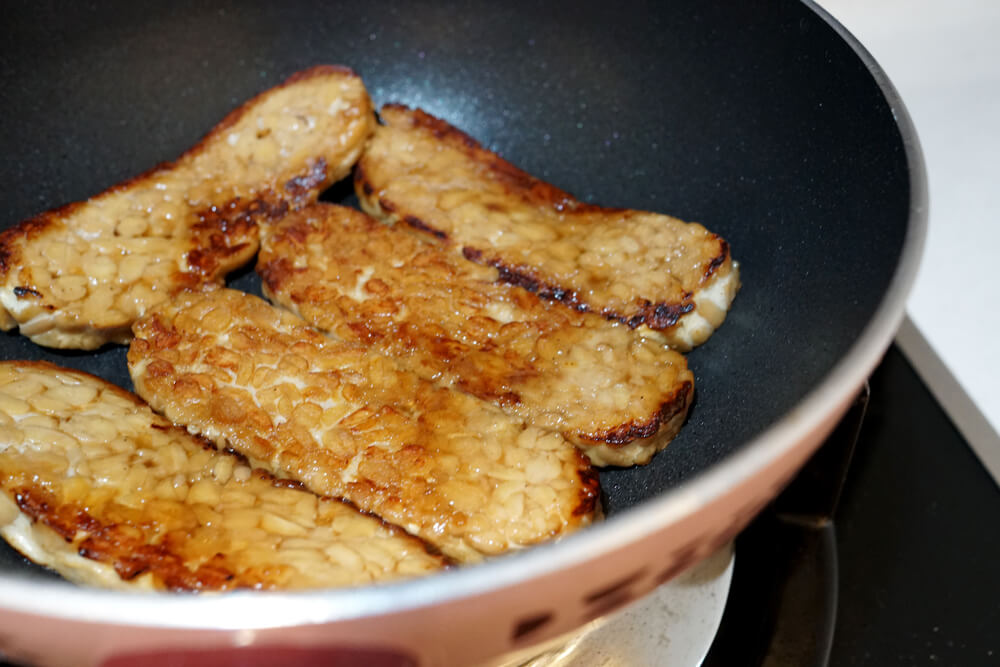 tempeh-cooking